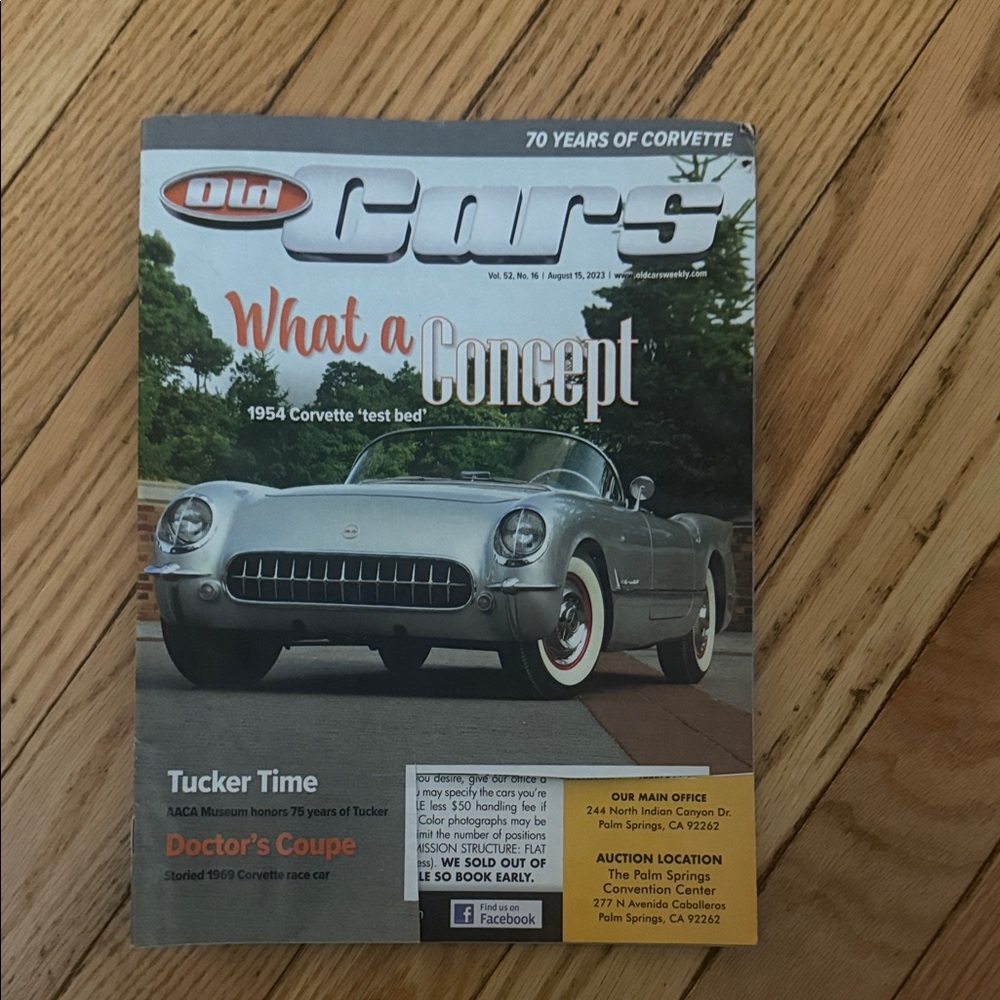 Old Cars Magazine - Classic Corvette Edition
August 16.2023